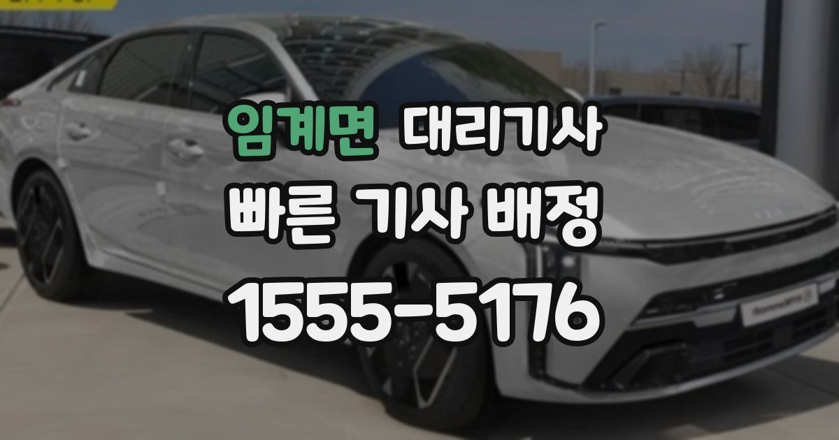 임계면 대리기사
