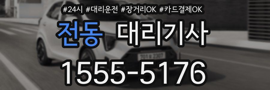 전동 대리기사