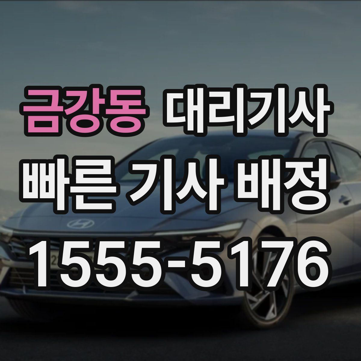 금강동 대리기사