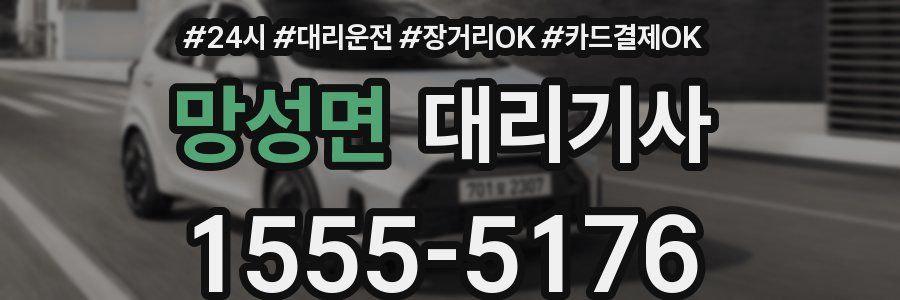 망성면 대리기사