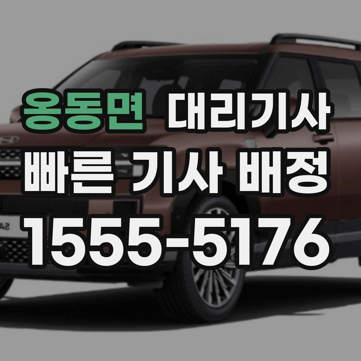 옹동면 대리기사