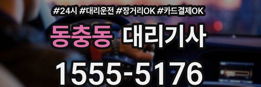 동충동 대리기사