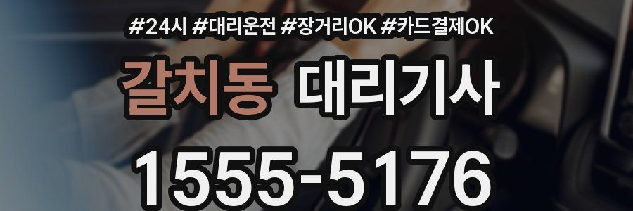 갈치동 대리기사