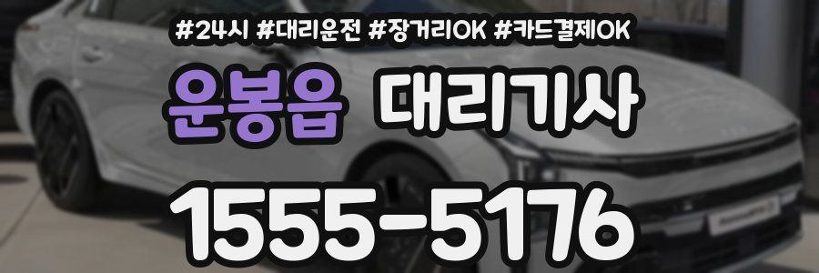 운봉읍 대리기사