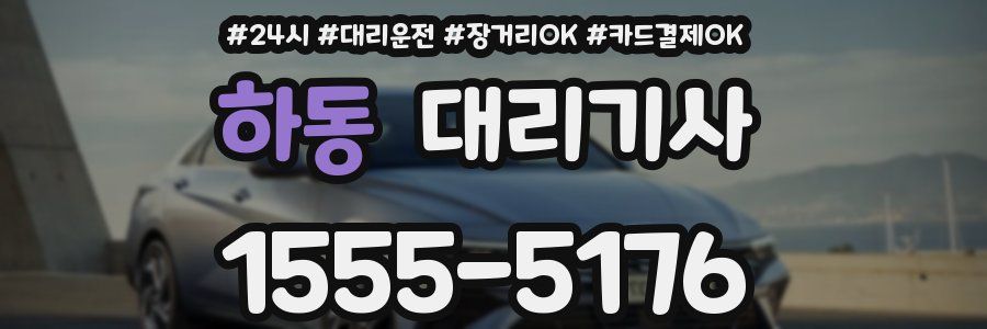 하동 대리기사