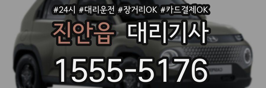 진안읍 대리기사