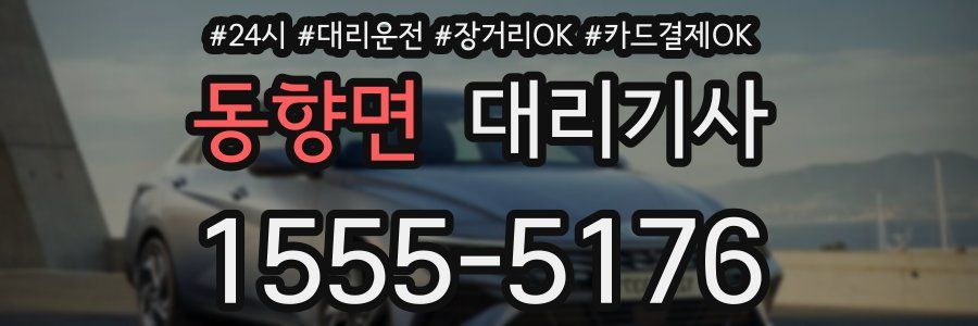 동향면 대리기사