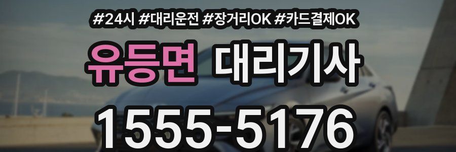 유등면 대리기사