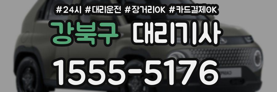강북구 대리기사