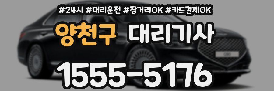 양천구 대리기사