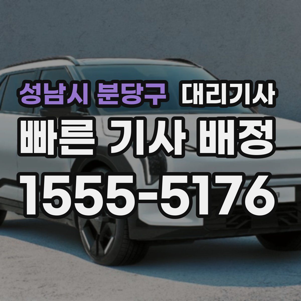 성남시 분당구 대리기사