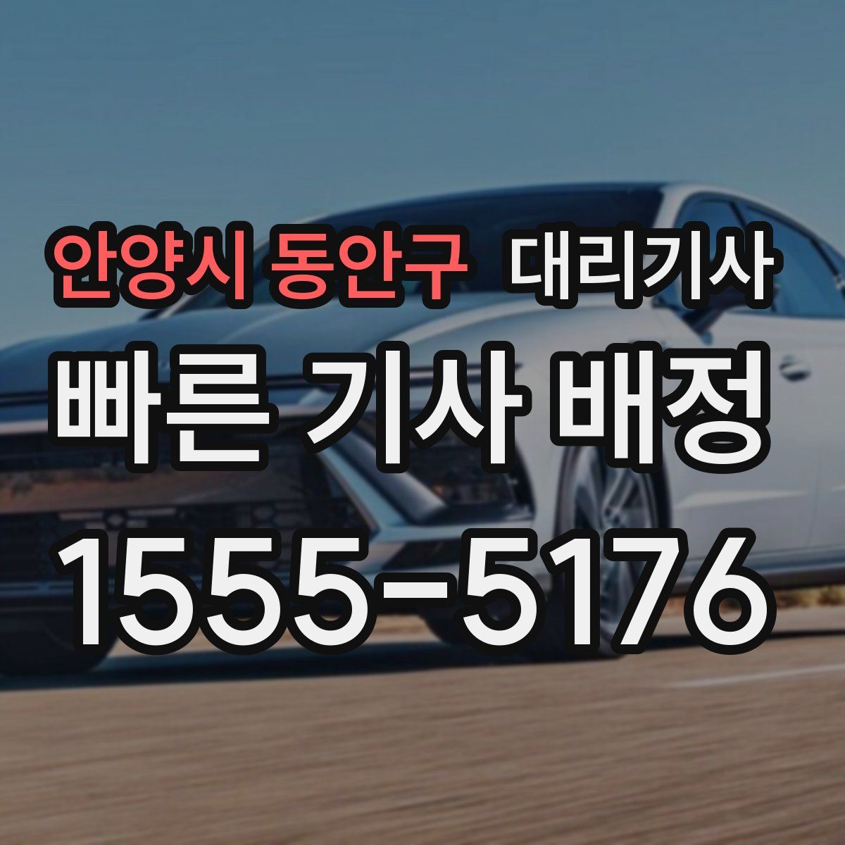 안양시 동안구 대리기사
