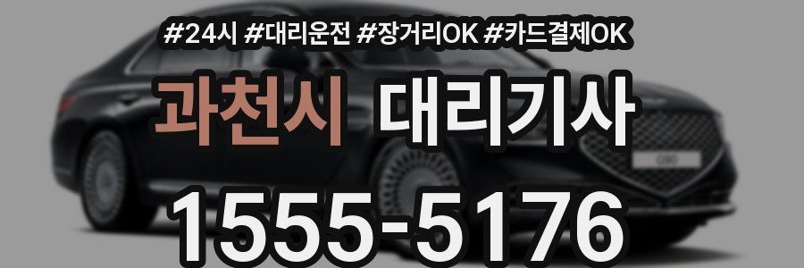 과천시 대리기사