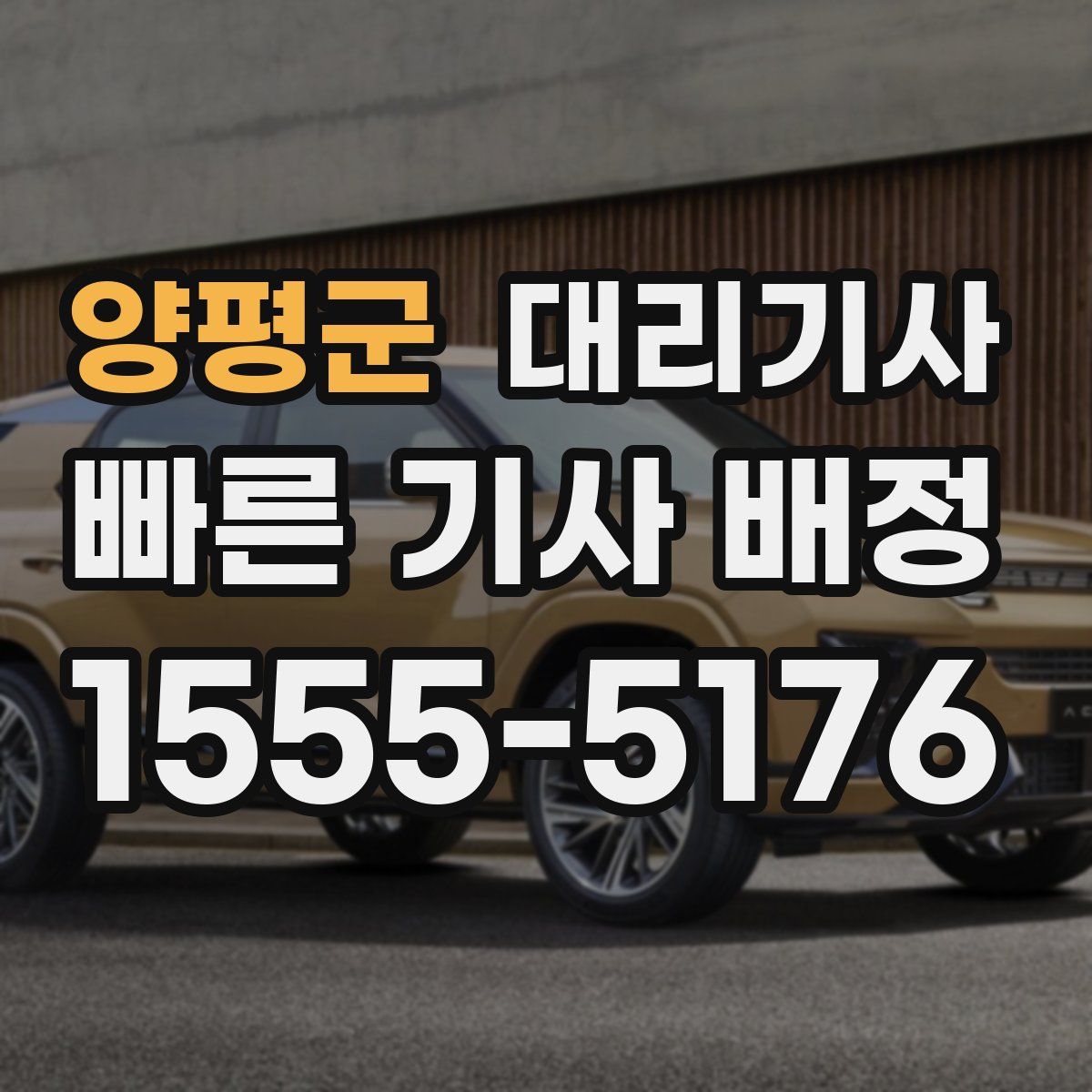 양평군 대리기사