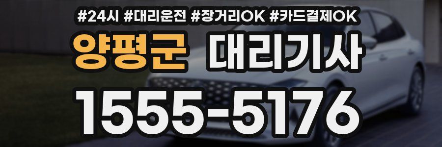 양평군 대리기사