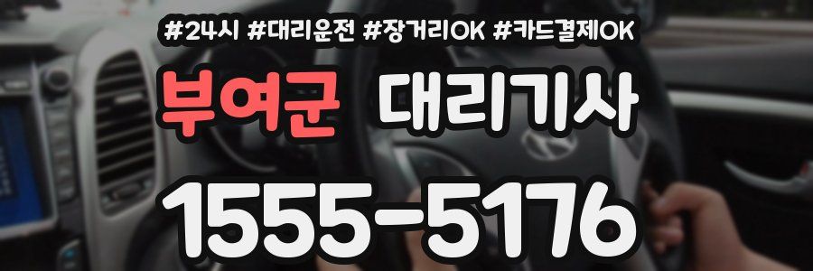 부여군 대리기사