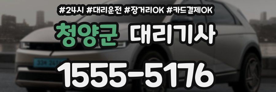 청양군 대리기사