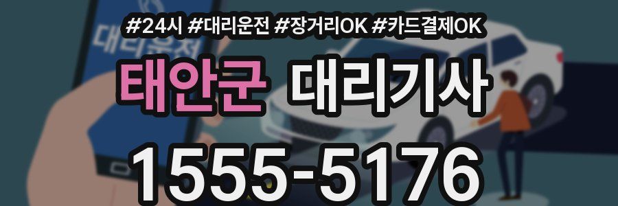 태안군 대리기사