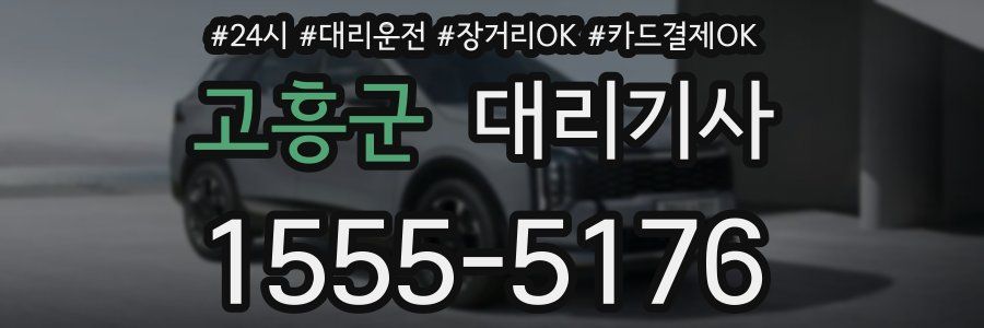 고흥군 대리기사