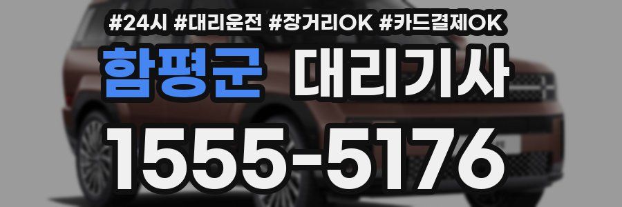 함평군 대리기사