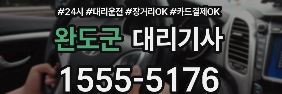 완도군 대리기사