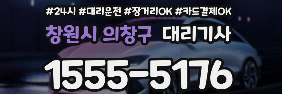 창원시 의창구 대리기사