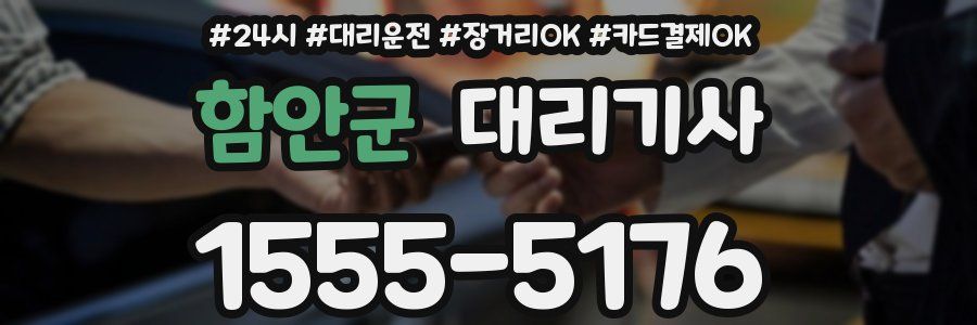 함안군 대리기사