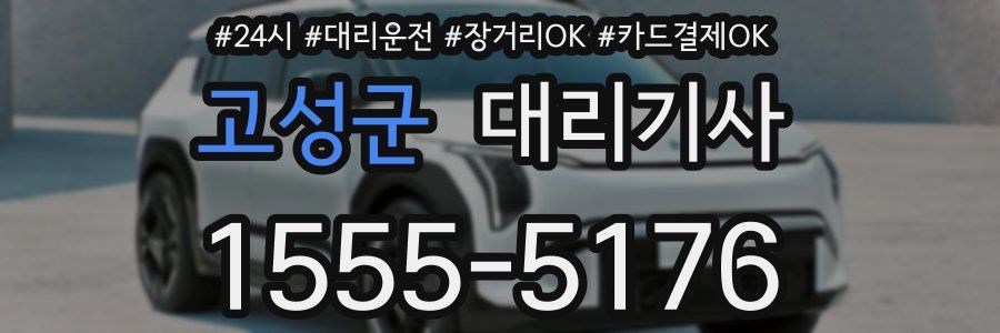 고성군 대리기사