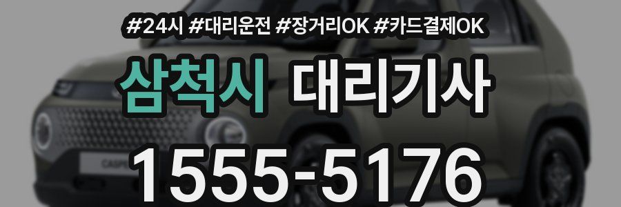 삼척시 대리기사