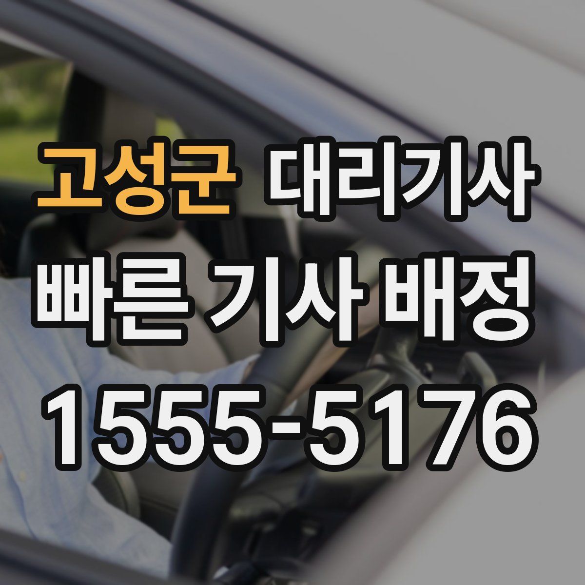 고성군 대리기사