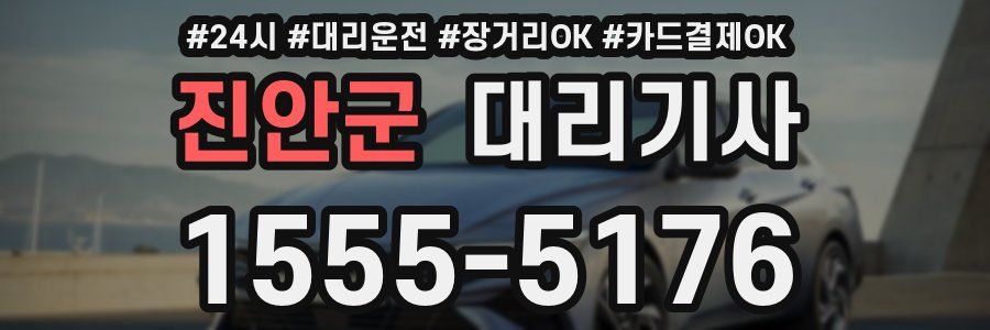 진안군 대리기사