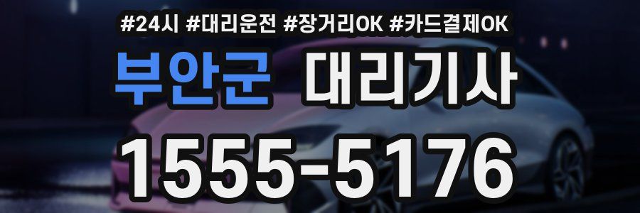 부안군 대리기사