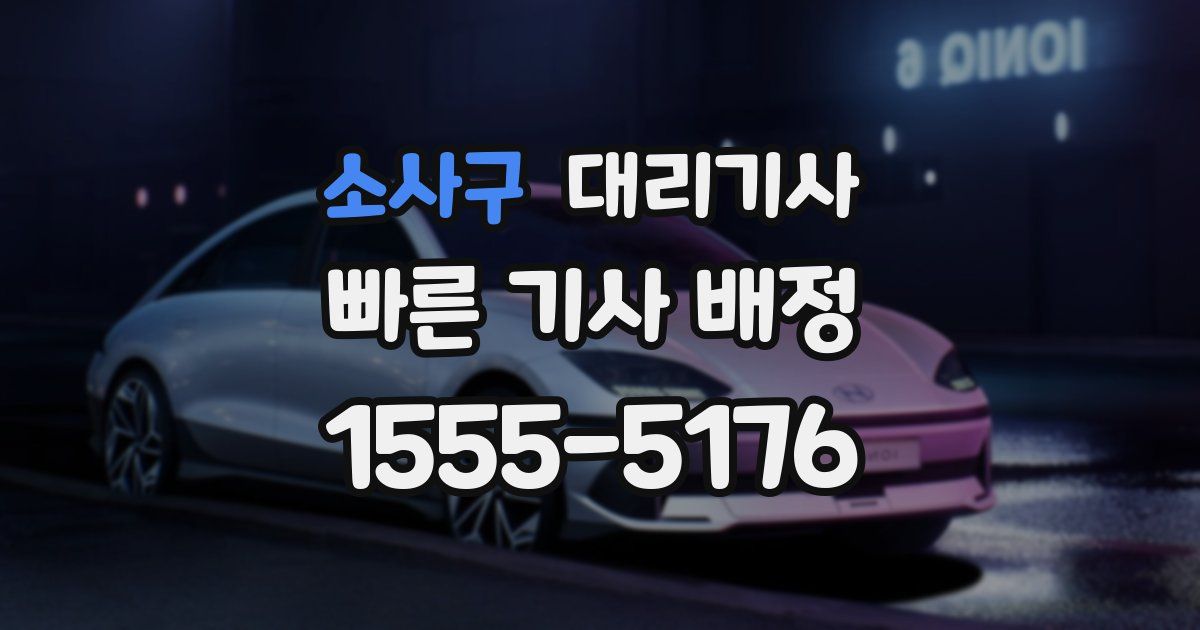 소사구 대리기사