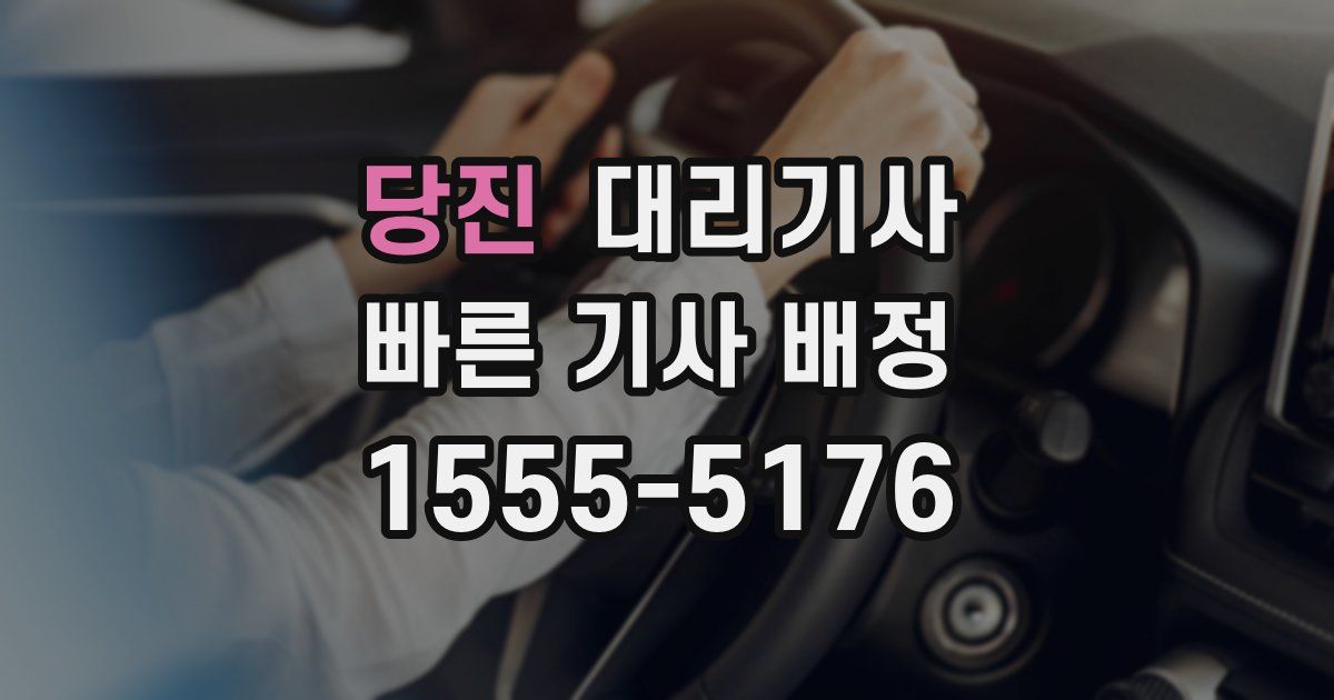 당진 대리기사