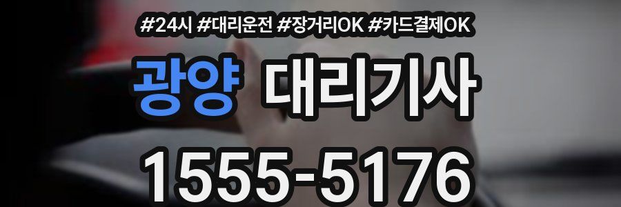 광양 대리기사
