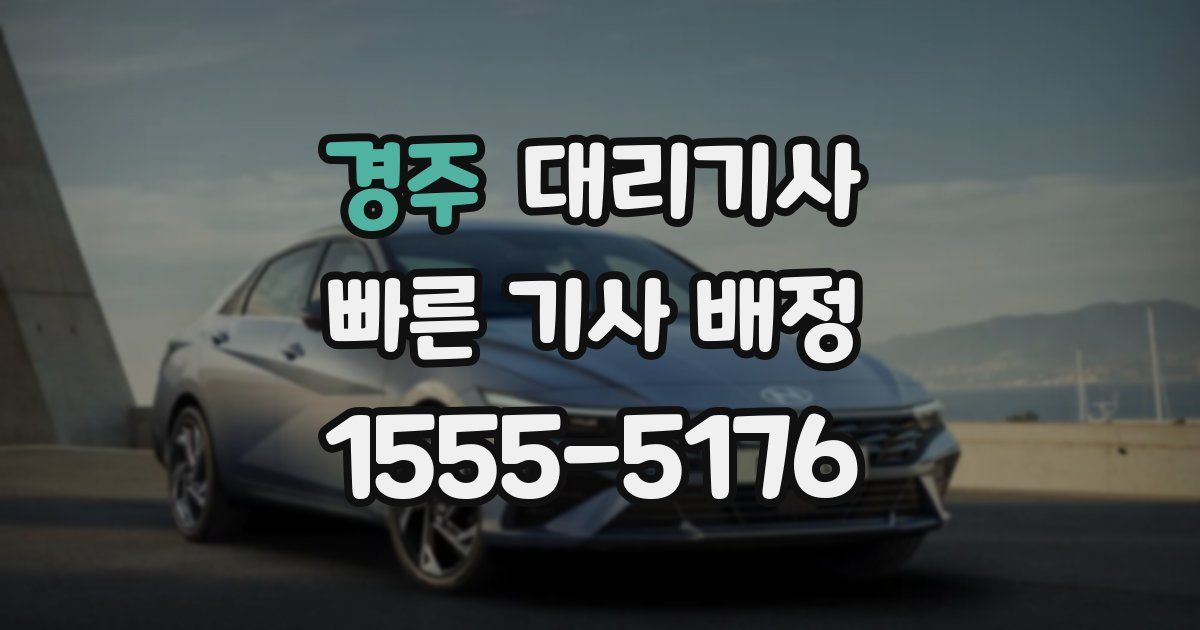 경주 대리기사