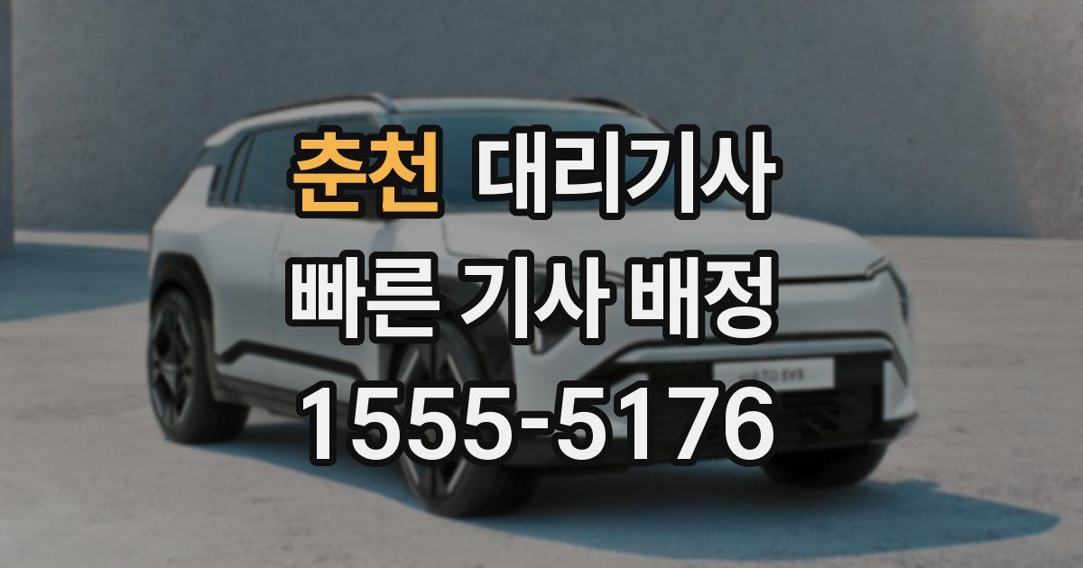 춘천 대리기사