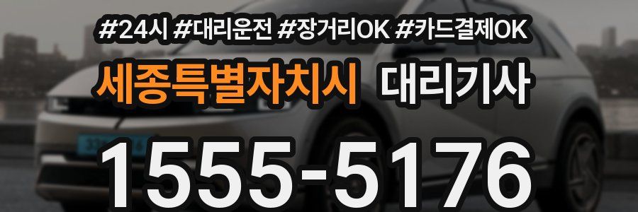 세종특별자치시 대리기사