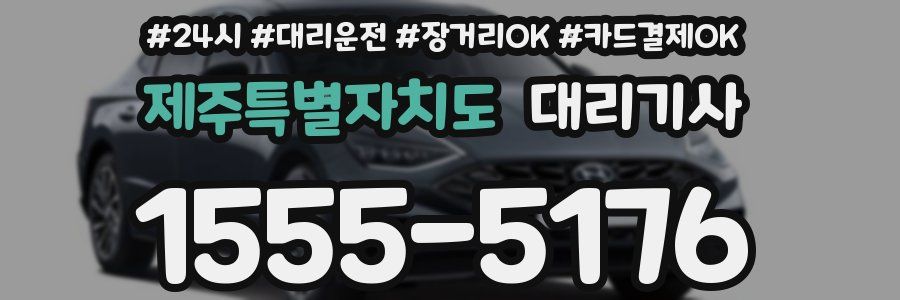 제주특별자치도 대리기사