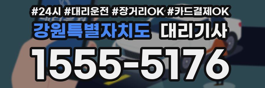 강원특별자치도 대리기사