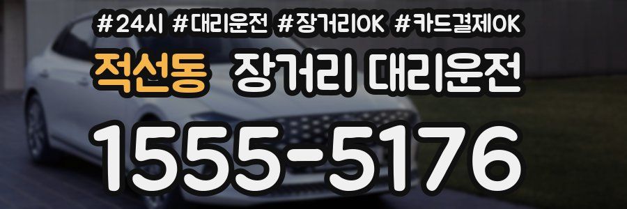 적선동 장거리 대리운전