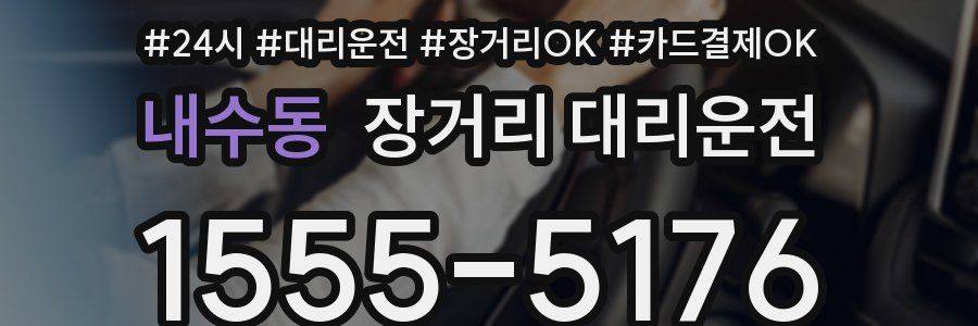 내수동 장거리 대리운전