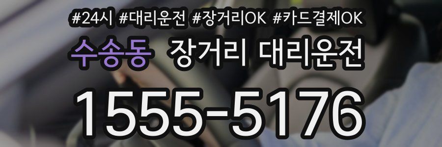 수송동 장거리 대리운전