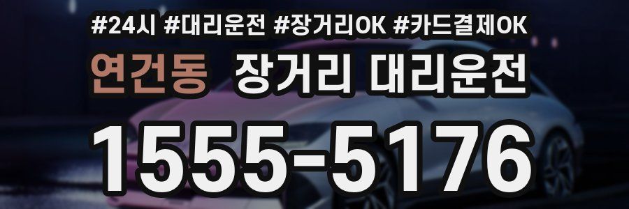 연건동 장거리 대리운전