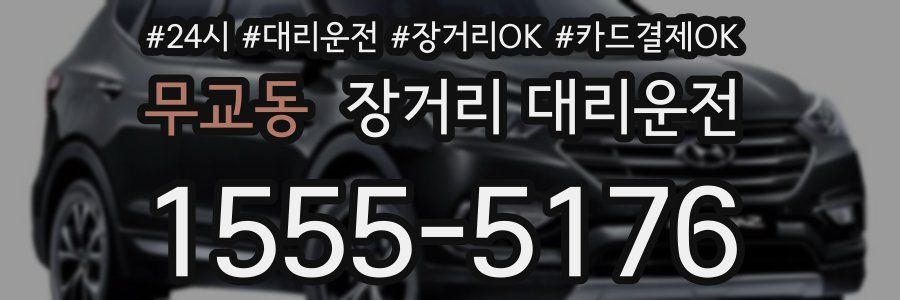 무교동 장거리 대리운전