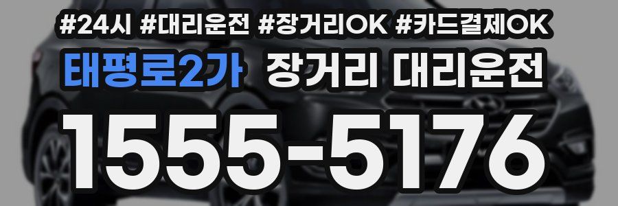태평로2가 장거리 대리운전
