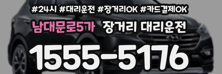 남대문로5가 장거리 대리운전