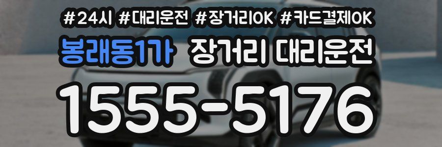 봉래동1가 장거리 대리운전