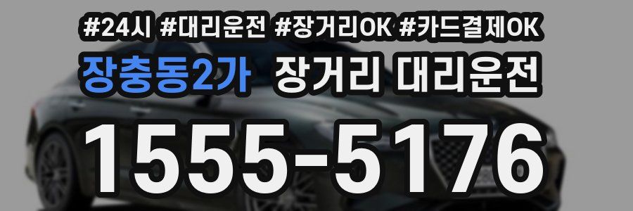 장충동2가 장거리 대리운전