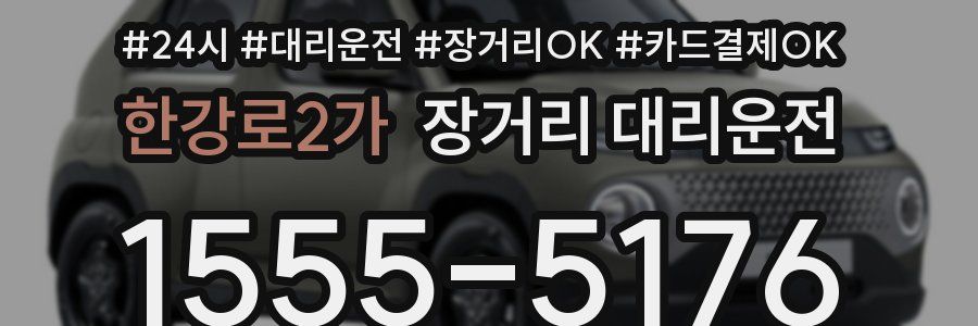 한강로2가 장거리 대리운전